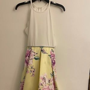 Girls Yellow Dress Size 16